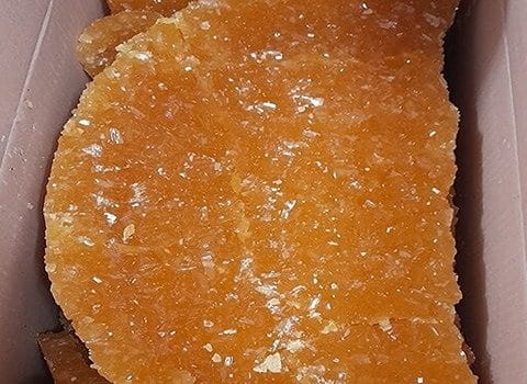 نبات تخته ای زعفرانی درجه یک با قیمت عمده